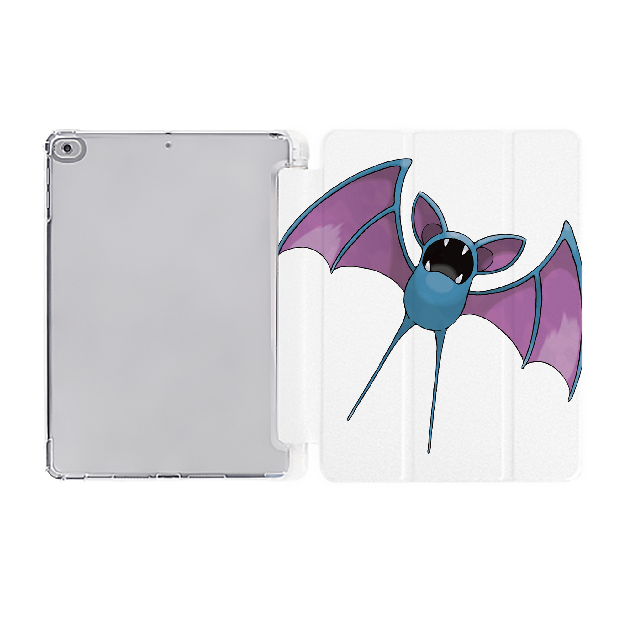 （画像用） ポケットモンスター Pokémon IPad ケース ペン収納付き 三つ折りスタンド PUレザー×シリコン 対応機種9.5/10.5/10.9インチ